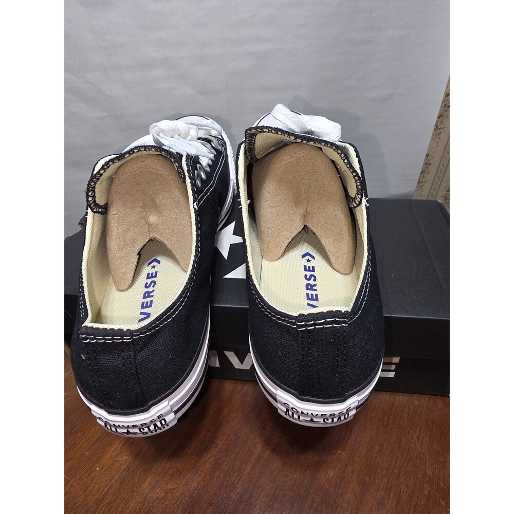 Converse Chuck Taylor All Star Ox Black White Low Top Sneakers Mens 8.5... - Picture 6 of 8